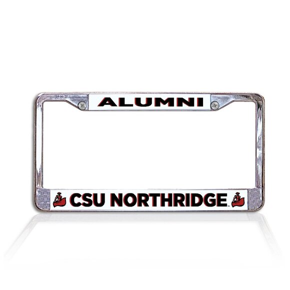 Cal State Northridge Alumni Metal Tag Frame (Officially Licensed Product) - Picture 1 of 2